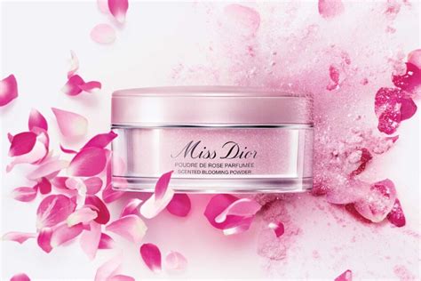 miss dior body powder.